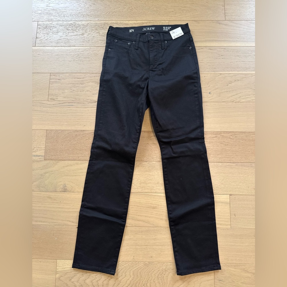 J. Crew Black Women's Slim Straight Jeans